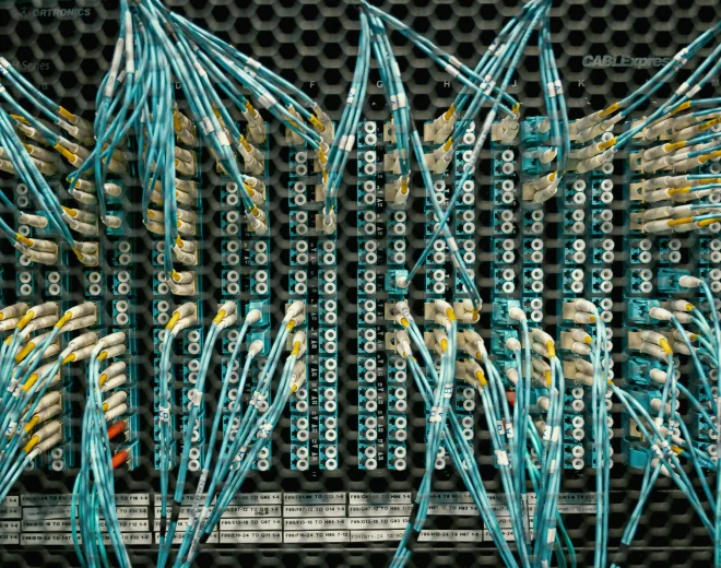 Cable and signal routing in the equipment room